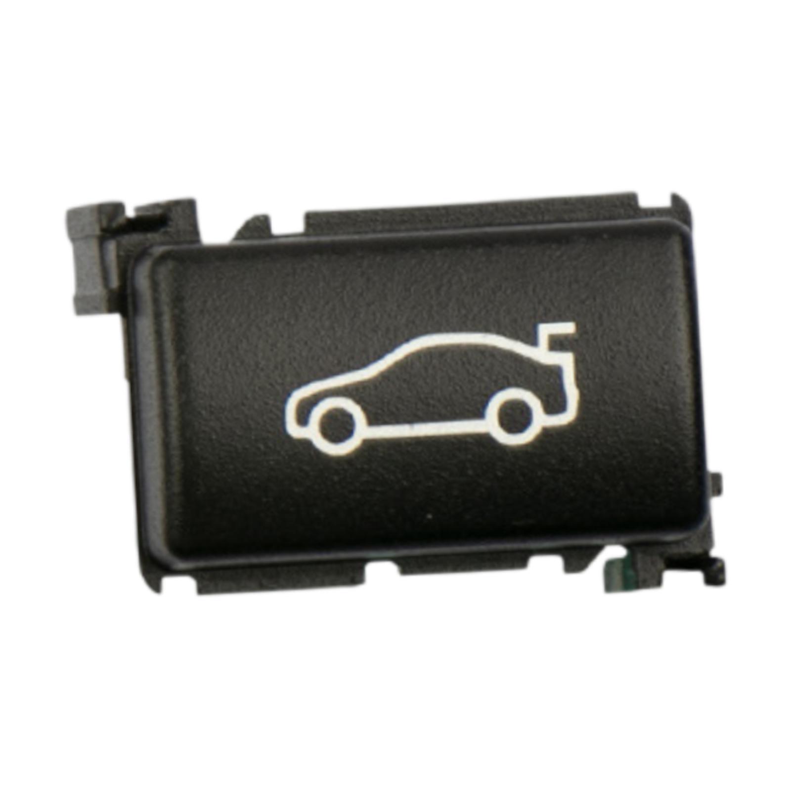 Magideal - Botón De Interruptor De Desbloqueo De Maletero, Botón De Maletero Trasero, Interruptor De Liberación De Puerta Trasera, Fácil Instalación, Conjunto De