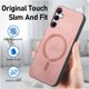 thumbnail image 2 of Magnetic Slim Case for Samsung Galaxy A35 with Camera Guard & Anti-Scratch Back Pink, 2 of 6