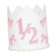 thumbnail image 5 of Corona, Sombrero Y Lazo Para 1/2 Cumplea?os, Decoración Para Ni?a, Accesorio Para Fotos De Tarta Smash, Color Rosa, 5 of 5