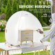 thumbnail image 3 of Carpa Paint Booth VEVOR, plegable, portátil, con suelo, 1,4 x 1,0 x 1,0 m, 3 of 9