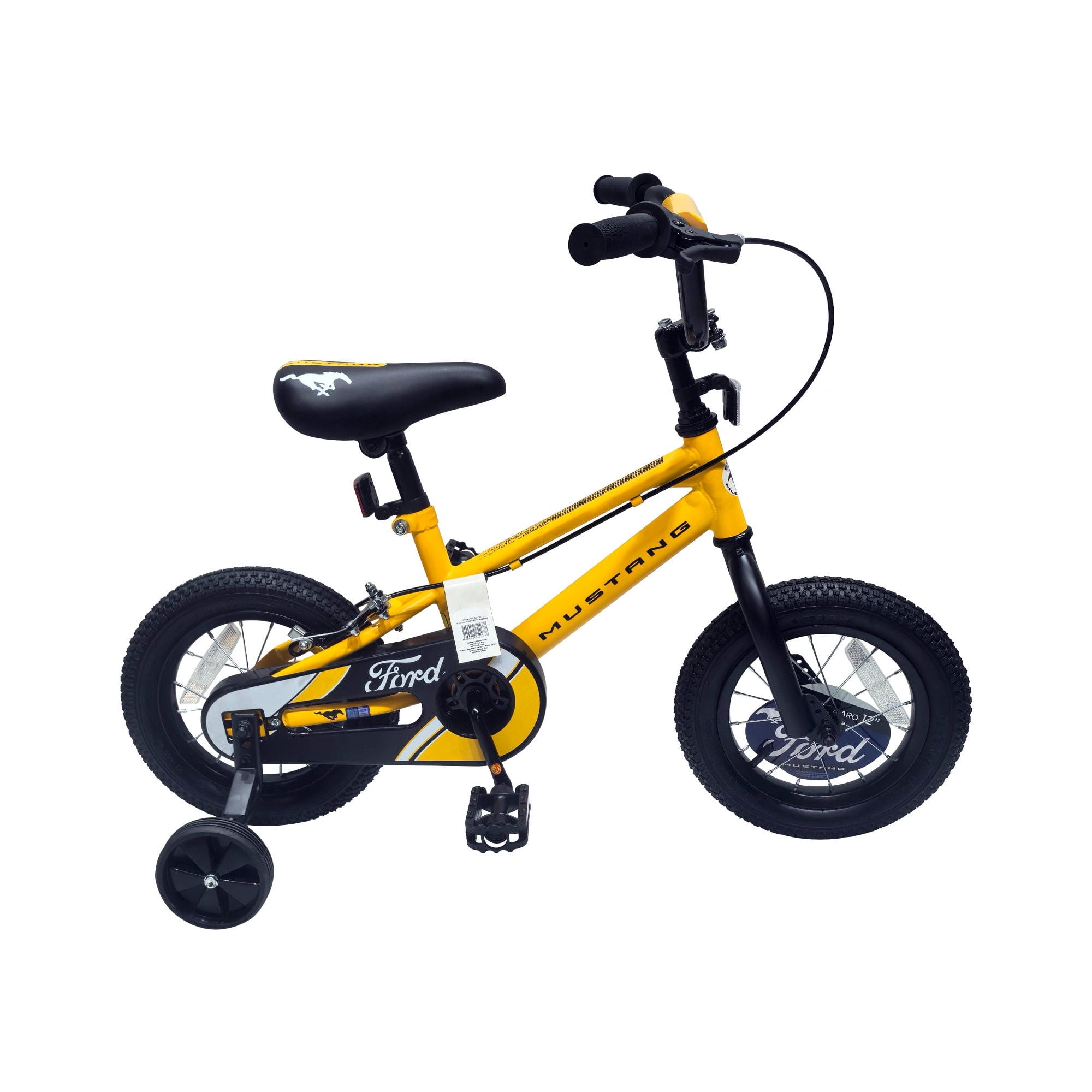 Bicicleta infantil Mustang Aro 12 Std Amarillo