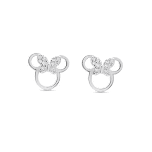 Fershop - Aros De Plata 925 Con Moño Y Circones