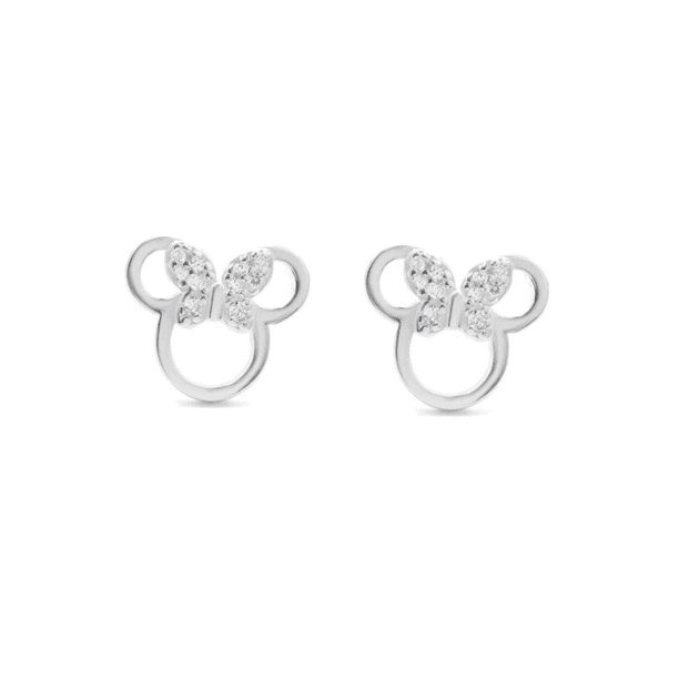 Aros de Plata 925 con Moño y Circones