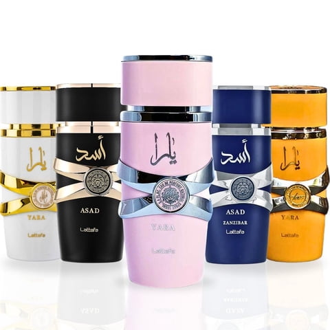 Set De Perfume Lattafa Yara Collection 5 Unidades 100 Ml Eau De Parfum
