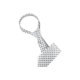 thumbnail image 1 of INSPIRE CHIC Corbata Ancha de Lunares para Hombre, Formal y Casual, Blanco, Talla Única, 1 of 5