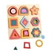thumbnail image 5 of Rompecabezas De Madera Con Formas Para Niños, Juguetes únicos Para Jardín De Infantes, Sensoriales, Estilo De Aprendizaje Para Niños B, 5 of 5
