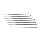 thumbnail image 1 of 7pcs agujas de fieltro de lana herramientas de fieltro aguja forma de espiral diy craft starter, 1 of 5