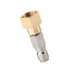 thumbnail image 2 of Conector Adaptador de Rosca Conjunto de Adaptador de Manguera de Agua Conexión Rápida de Acero Limpieza M22 Varilla de Lavado Antibobinado a Conector agujero 22mm, 2 of 5