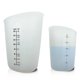 thumbnail image 1 of Vasos medidores de silicona ZGFYSR (500 ml y 250 ml) sin BPA, 1 of 7