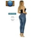 thumbnail image 2 of JEANS FULL PUSH UP LEVANTA COLA CORTE COLOMBIANO CALCE PERFECTO AZUL PIEDRA 44, 2 of 3