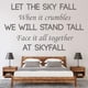 thumbnail image 2 of Decomural Adele Skyfall James Bond Song Lyrics WS-40791, 2 of 2