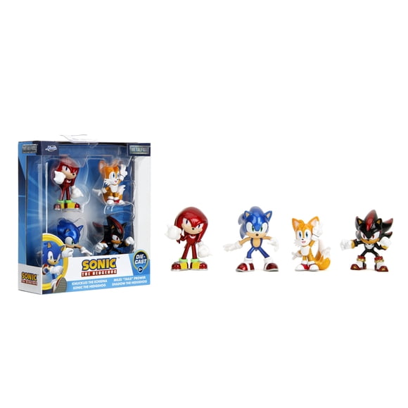 Pack de 4 figuras fundidas a presión Sonic The Hedgehog 2.5 Wave 1