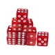 thumbnail image 2 of Dados De Juego De 10x0,6 Pulgadas, Material Didáctico Para Juegos De Mesa, Juegos De Rol, Ense?anza De Matemáticas, Rojo Y Blanco, 2 of 3