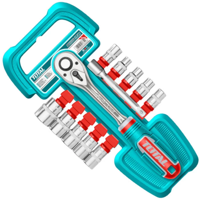 Genérico - Juego De Dados Con Chicharra 12Pcs Cuadrante 1/2 Profesional Turquesa