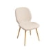 thumbnail image 1 of Silla Tapizada En Lino Para Comedor Gabriely Beige, 1 of 3