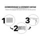 thumbnail image 3 of Mesa Plegable 1.80 Mts Tipo Maleta con Seguro Blanca, 3 of 3