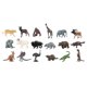 thumbnail image 3 of 18 Uds. Animales Salvajes Realistas Juguete Animales De Plástico Mundo Zoo Modelo Adornos, 3 of 5