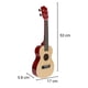 thumbnail image 5 of Ukelele 21". Incluye Funda. Color Madera, 5 of 11