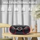 thumbnail image 2 of Boombox SINGING WOOD SBX030C CD AM/FM AUX Portátil, 2 of 3