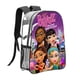 thumbnail image 1 of BratzMochila transparente temática, resistente y duradera, bolsa see-through para trabajo, deporte, universidad y viaje, 31 × 43 cm, 1 of 6