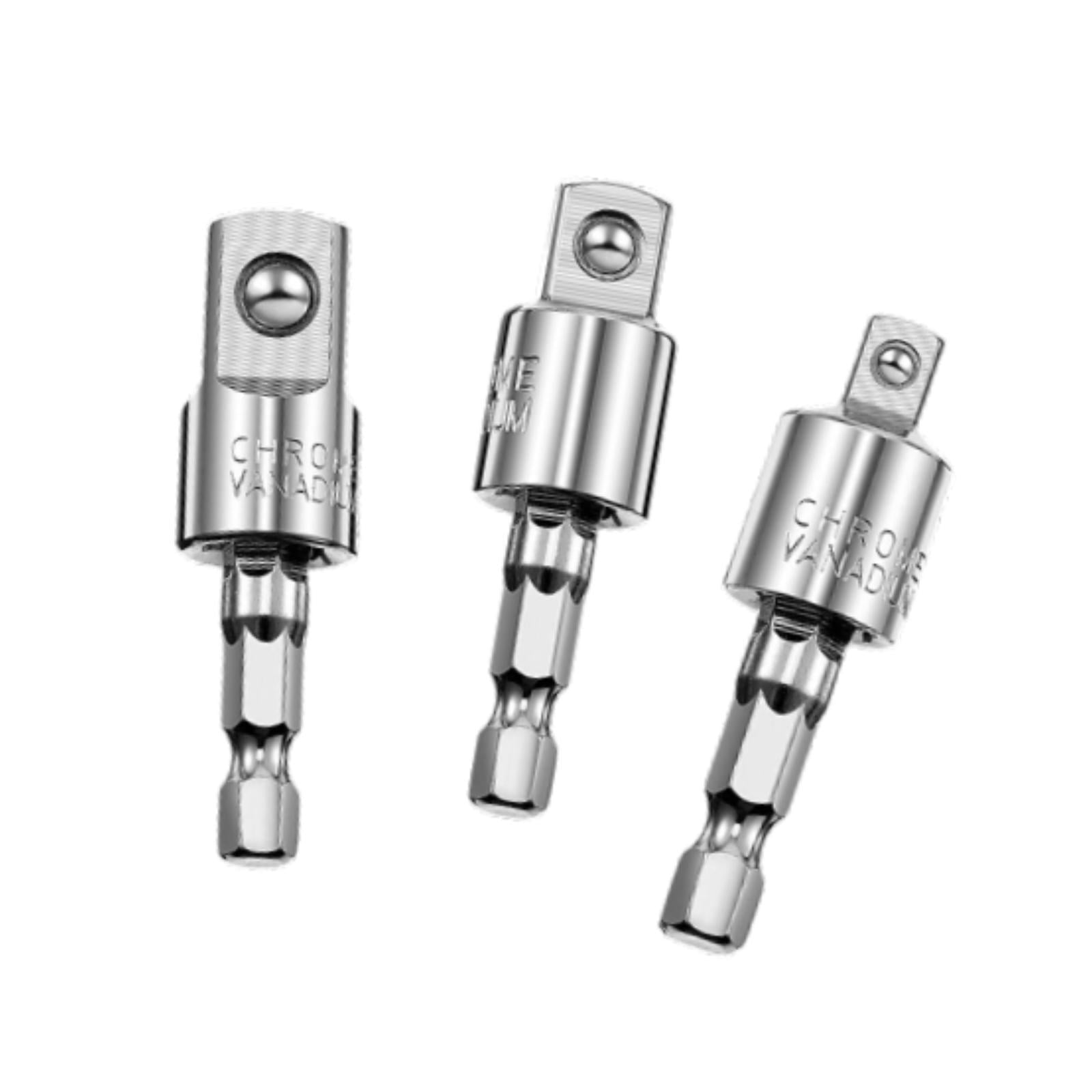 Magideal - Conjuntos De Enchufes De Perforación De 3x Juego De Adaptador De 360 Grados Reparaciones De Maquinaria Rotativa Para Un Lugar De Articulación , Argén