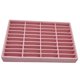 thumbnail image 5 of Hombres Mujeres Brazalete Brazalete Bandejas 40 Compartimiento Ranura Caja Vitrina Rosa, 5 of 5