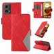 thumbnail image 1 of Funda Cartera para Motorola MOTO G85 con Tarjetero Soporte y Correa Rojo, 1 of 6
