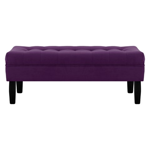 Bodevir - Banqueta Wood 2C Felpa 00 Morado