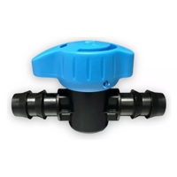 Genérico - Pack 10 Unidades Mini Válvula 16Mm Cañería Plansa Manguera