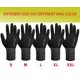 thumbnail image 3 of Guantes de Trabajo JM-FUHAND Talla Grande, 12 pares, recubrimiento de PU, 3 of 6