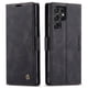 thumbnail image 1 of 1pc Flip Case For Samsung Galaxy S23 S22 Ultra Note 10 Note 20 Ultra Retro Magnetic Card Artificial Leather Wallet, 1 of 3
