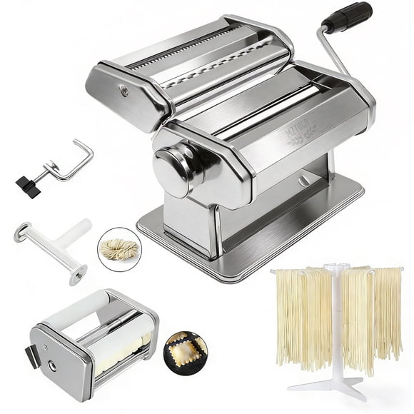 Máquina para hacer pasta MZTOGR 2 en 1 con accesorios