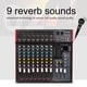 thumbnail image 4 of Mezcladora de audio G-MARK MK800MP3 de 8 canales con Bluetooth y USB MP3, 4 of 9