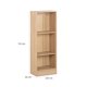 thumbnail image 2 of Librero Moscu 2 Repisas Olmo 40X112 Cm, 2 of 6