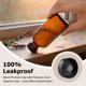 thumbnail image 3 of Botellas turvono 120 ml de vidrio ámbar – Pack de 35, 3 of 6