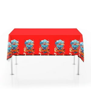 Pack X 4 Mantel Impreso 108X180 Centimetros – Big Party