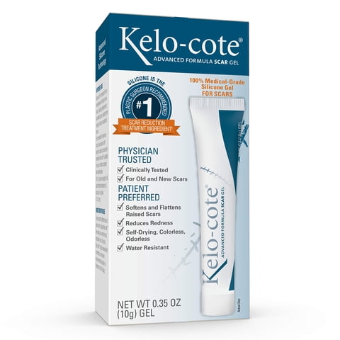 Gel Para Cicatrices Kelo-Cote Advanced Formula, 10 G, Para Cicatrices Antiguas Y Nuevas