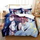 thumbnail image 1 of Misaka Mikoto A Certain Magical Index Railgun Bedding SetGirls Adult Duvet Cover Pillowcase Bedding, 1 of 5