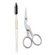 thumbnail image 1 of Tijeras y brochas para moldear cejas Tweezerman, 1 of 5