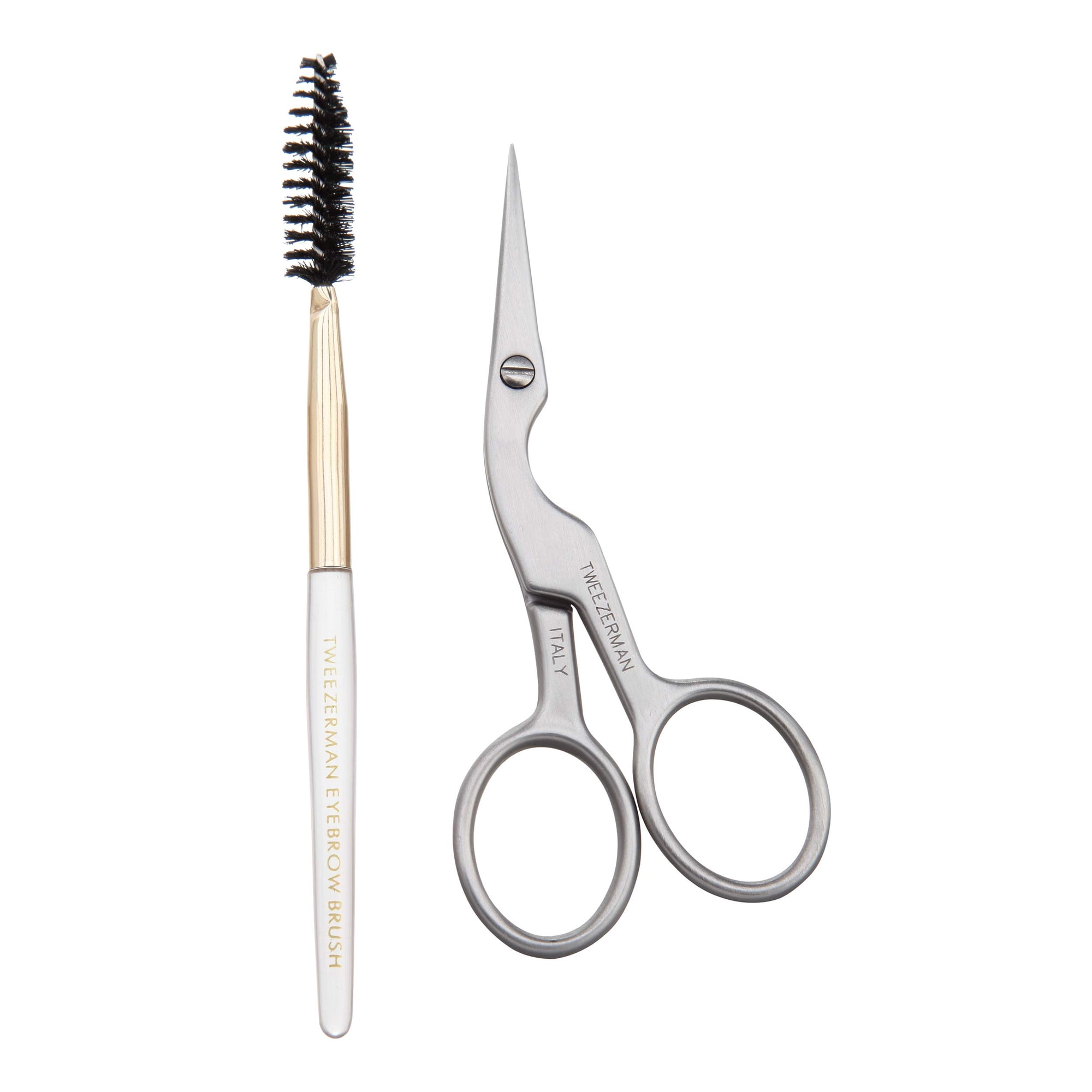 Tijeras Y Brochas Para Moldear Cejas Tweezerman