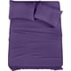 thumbnail image 1 of Juego de sábanas Utopia Bedding Queen de microfibra cepillada, color morado, 1 of 7