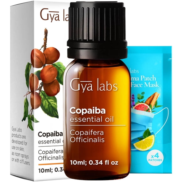 Aceite Esencial Gya Labs Copaiba 10 ml para Aromaterapia