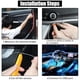 thumbnail image 2 of Luz LED Tira EL Wire GLSOWEE 5m Azul USB Interior Auto, 2 of 3