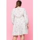 thumbnail image 5 of Vestido Mini Tejido con Estampado Abstracto, Talla 1XL, 5 of 8