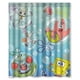 thumbnail image 1 of Cortina de ducha de Bob Esponja y Patricio Estrella con ganchos (60 x 72 pulgadas), 1 of 3