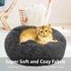 thumbnail image 5 of Caseta para gatos de tamaño grande y mediano, para perros pequeños, cálida y redonda, de felpa, para mascotas, alfombrilla para perros, cama para gatos, alfombrilla para gatos, 5 of 5