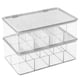 thumbnail image 2 of Caja de almacenamiento mDesign, botiquín de primeros auxilios de plástico, 8 secciones divididas, 2 of 9