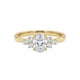 thumbnail image 1 of Anillos de Compromiso de Moissanita para Mujer 1 Quilate Color D VVS1 Anillo de Moissanita de Oro Anillo de Promesa de Boda de Plata Esterlina 925 para Ella Talla 5-9, 1 of 9