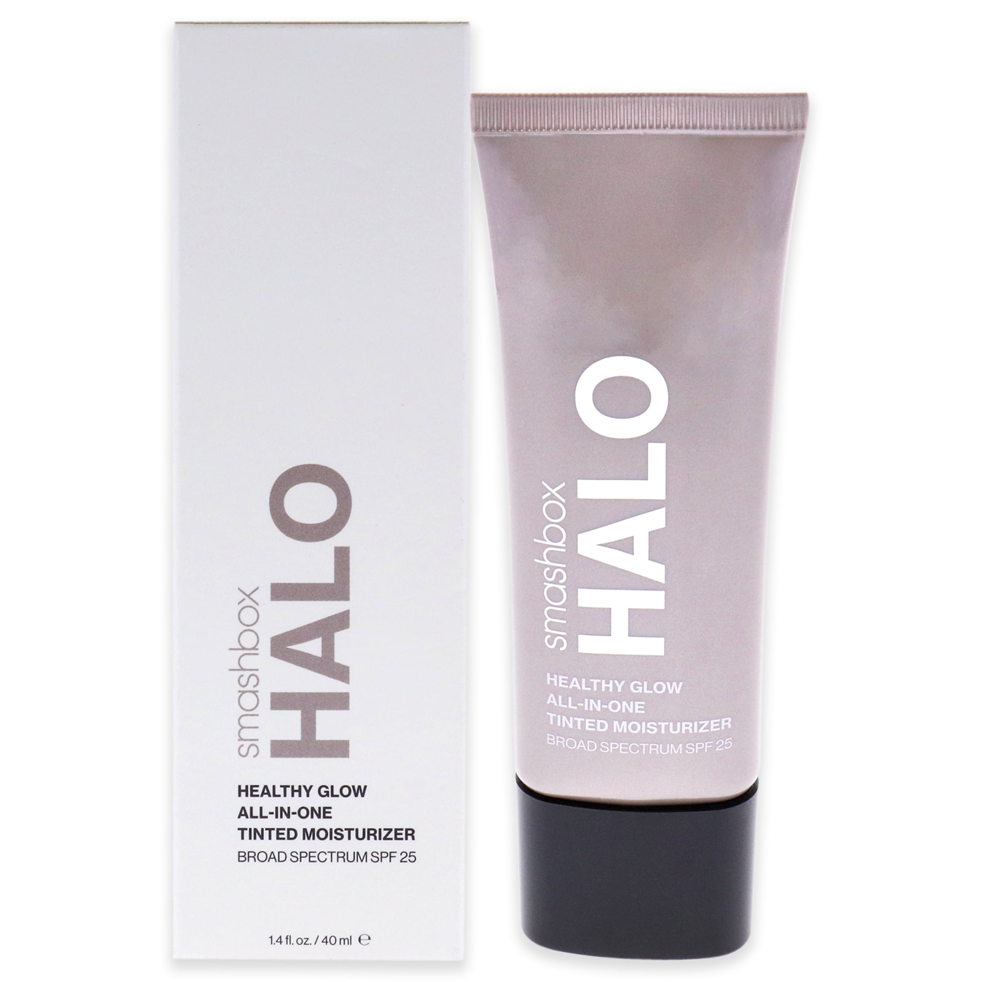 Crema Hidratante Con Color Todo En Uno Halo Healthy Glow Spf 25 - Mediana De Para Mujeres - Base De 1,4 Oz