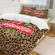 thumbnail image 1 of Leopard Print Unspeakable Comforter Set Soft 3 Pcs Twin Bedding Sets Thicken for All Season, 1 of 5